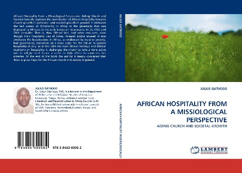 AFRICAN HOSPITALITY FROM A MISSIOLOGICAL PERSPECTIVE: AIDING CHURCH AND SOCIETAL GROWTH