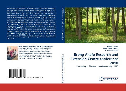 Brong Ahafo Research and Extension Centre conference 2010: Proceedings of Research conference May, 2010