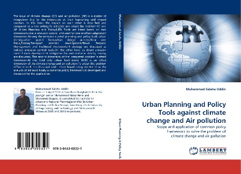 Urban Planning and Policy Tools against climate change: Scope and application of common policy framework to solve the problem of climate change and air pollution