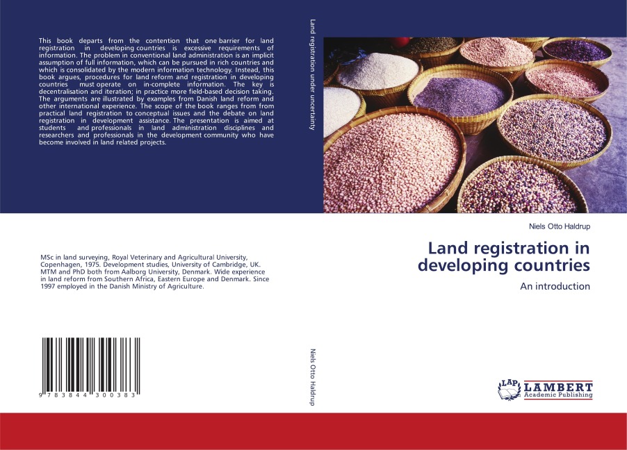 Land registration in developing countries: An introduction