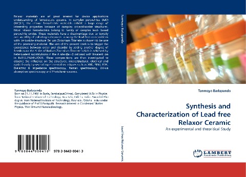 Synthesis and Characterization of Lead free Relaxor Ceramic: An experimental and theoritical Study
