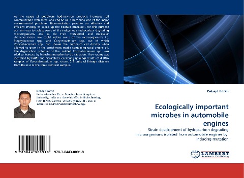 Ecologically important microbes in automobile engines: Strain development of hydrocarbon degrading microorganisms isolated from automobile engines by  inducing mutation