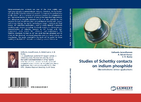 Studies of Schottky contacts on indium phosphide: Microelectronic device applications