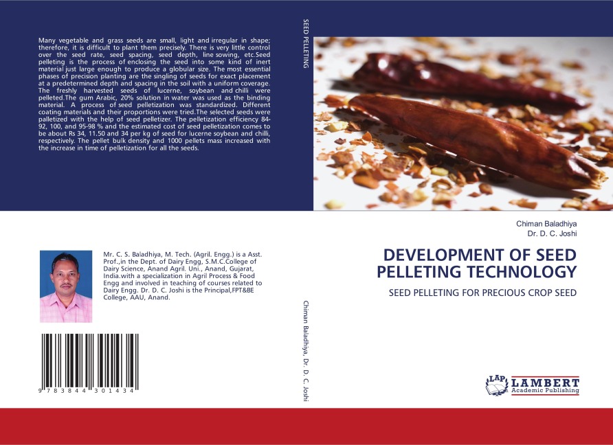DEVELOPMENT OF SEED PELLETING TECHNOLOGY: SEED PELLETING FOR PRECIOUS CROP SEED