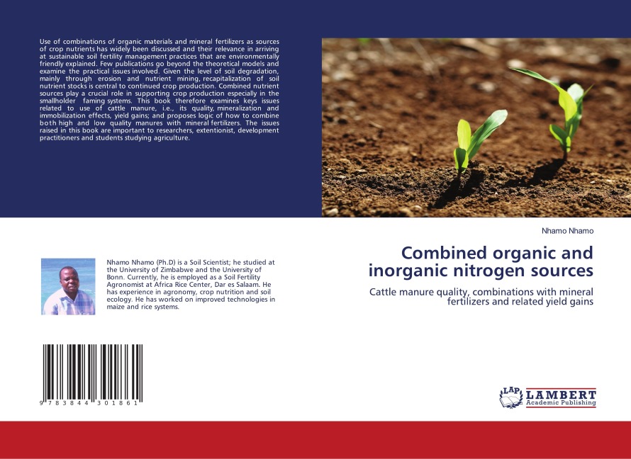 Combined organic and inorganic nitrogen sources: Cattle manure quality, combinations with mineral fertilizers and related yield gains