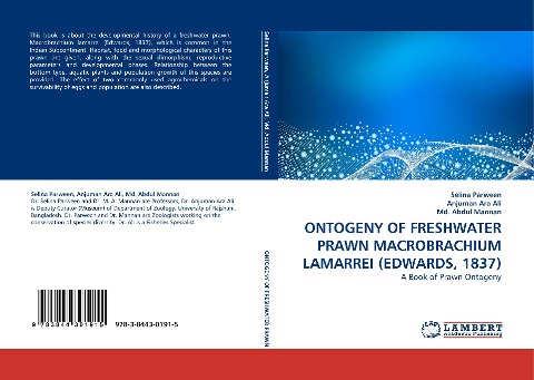 ONTOGENY OF FRESHWATER PRAWN MACROBRACHIUM LAMARREI (EDWARDS, 1837): A Book of Prawn Ontogeny
