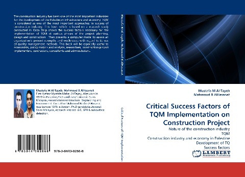 Critical Success Factors of TQM Implementation on Construction Project: Nature of the construction industry TQM Construction industry and economy in Palestine Development of TQ Success factors