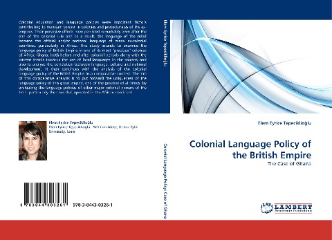 Colonial Language Policy of the British Empire: The Case of Ghana