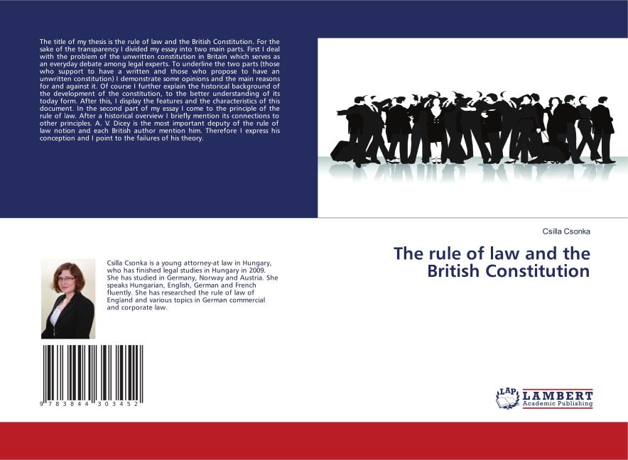 The rule of law and the British Constitution