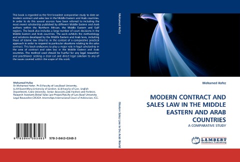 MODERN CONTRACT AND SALES LAW IN THE MIDDLE EASTERN AND ARAB COUNTRIES: A COMPARATIVE STUDY