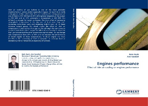 Engines performance: Effect of inlet air cooling on engines performance