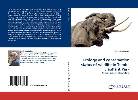 Ecology and conservation status of wildlife in Tembe Elephant Park: Conservation in Maputaland