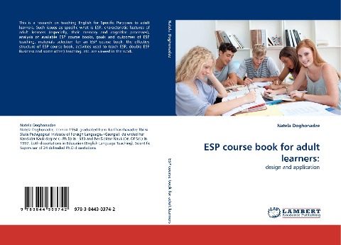 ESP course book for adult learners:: design and application