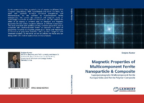 Magnetic Properties of Multicomponent Ferrite Nanoparticle & Composite: Superparamagnetic Multicomponent Ferrite Nanoparticles and Ferrite-Polymer Composite
