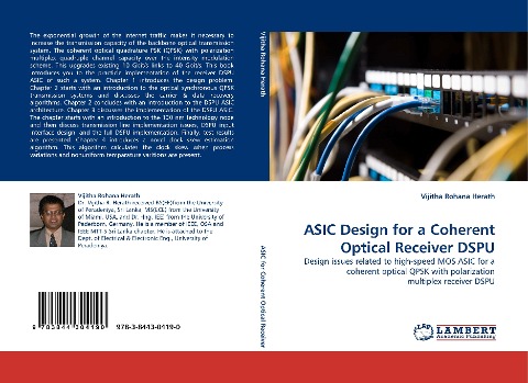 ASIC Design for a Coherent Optical Receiver DSPU: Design issues related to high-speed MOS ASIC for a coherent optical QPSK with polarization multiplex receiver DSPU