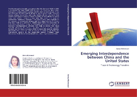 Emerging Interdependence between China and the United States: Trade & Technology Transfers
