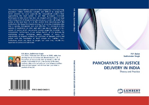 PANCHAYATS IN JUSTICE DELIVERY IN INDIA: Theory and Practice