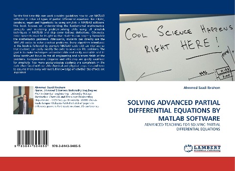 SOLVING  ADVANCED  PARTIAL DIFFERENTIAL EQUATIONS BY MATLAB SOFTWARE: ADVANCED TEACHING FOR SOLVING PARTIAL DIFFERENTIAL EQUATIONS