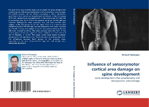 Influence of sensorymotor cortical area damage on spine development: spine development after pinealectomy and sensorymotor area damage