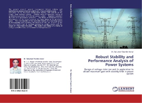 Robust Stability and Performance Analysis of Power Systems: Design of voltage stabilizer and its application to obtain maximum gain with stability limit in power system
