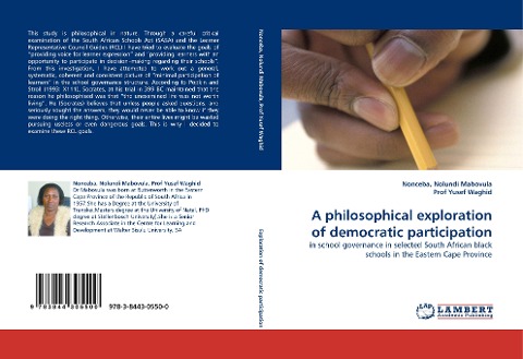 A philosophical exploration of democratic participation: in school governance in selected South African black schools in the Eastern Cape Province