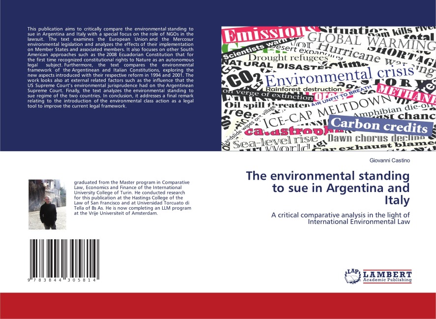 The environmental standing to sue in Argentina and Italy: A critical comparative analysis in the light of International Environmental Law