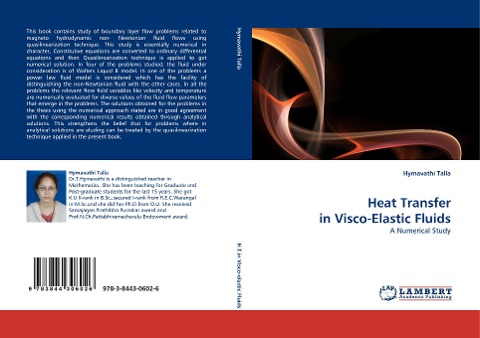 Heat Transfer in Visco-Elastic Fluids: A Numerical Study