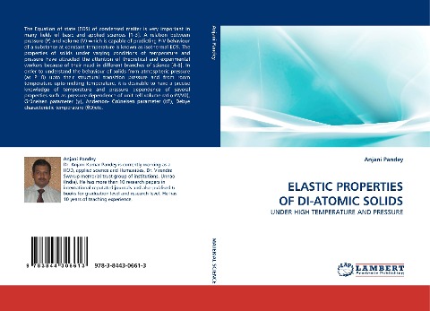 ELASTIC PROPERTIES OF DI-ATOMIC SOLIDS: UNDER HIGH TEMPERATURE AND PRESSURE
