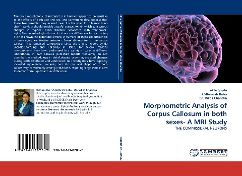Morphometric Analysis of Corpus Callosum in both sexes- A MRI Study: THE COMMISSURAL NEURONS