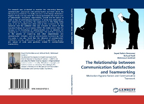 The Relationship between Communication Satisfaction and Teamworking: Motivation-Hygiene Factors and Communicative Teamwork