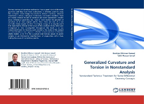Generalized Curvature and Torsion in Nonstandard Analysis: Nonstandard Technical Treatment for Some Differential Geometry Concepts