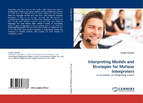 Interpreting Models and Strategies for Maltese Interpreters: A Coursebook on Interpreting Studies