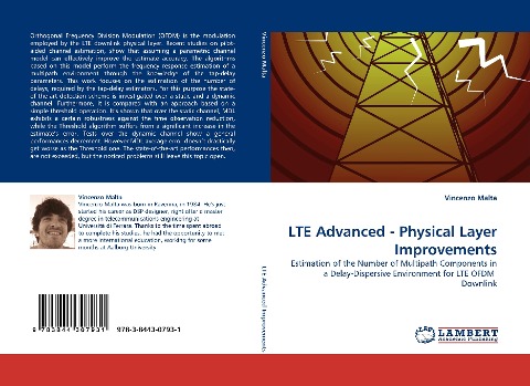 LTE Advanced - Physical Layer Improvements: Estimation of the Number of Multipath Components in a Delay-Dispersive Environment for LTE OFDM Downlink