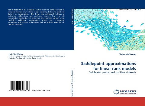 Saddlepoint approximations for linear rank models: Saddlepoint p-values and confidence intervals
