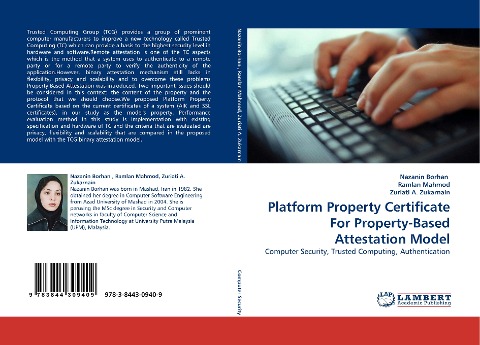 Platform Property Certificate For Property-Based Attestation Model: Computer Security, Trusted Computing, Authentication