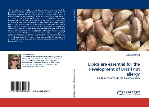 Lipids are essential for the development of Brazil nut allergy: Lipids: new players in the allergy scenario