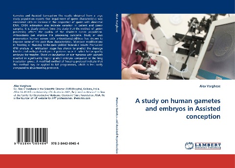 A study on human gametes and embryos in Assisted conception