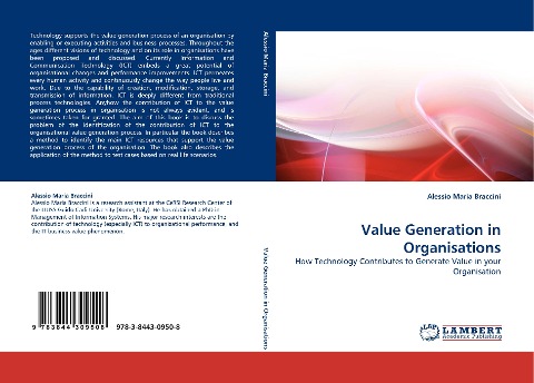 Value Generation in Organisations: How Technology Contributes to Generate Value in your Organisation