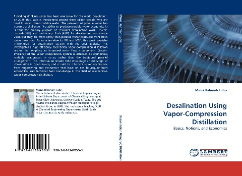 Desalination Using Vapor-Compression Distillation: Basics, Notions, and Economics