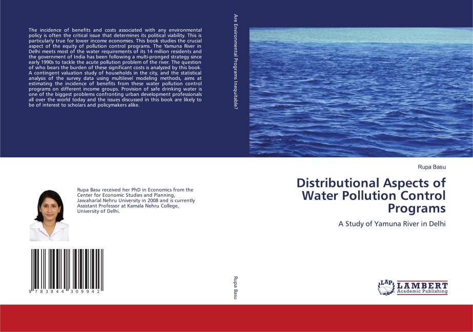 Distributional Aspects of Water Pollution Control Programs: A Study of Yamuna River in Delhi