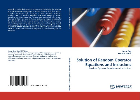 Solution of Random Operator Equations and Inclusions: Random Operator Equations and Inclusions