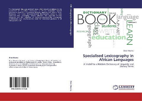 Specialised Lexicography in African Languages: A Model for a Ndebele Dictionary of Linguistic and Literary Terms