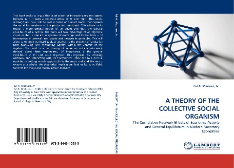 A THEORY OF THE COLLECTIVE SOCIAL ORGANISM: The Cumulative Network Effects of Economic Activity and General Equilibrium in Modern Monetary Economies