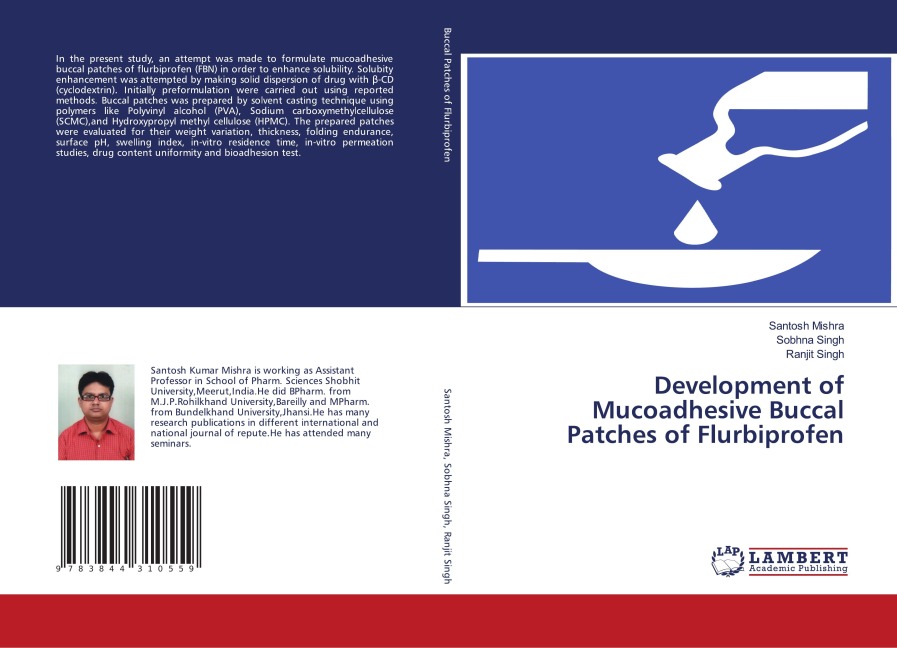 Development of Mucoadhesive Buccal Patches of Flurbiprofen