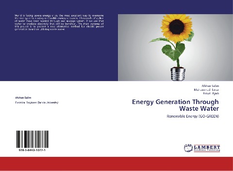 Energy Generation Through Waste Water: Renewable Energy (GO-GREEN)
