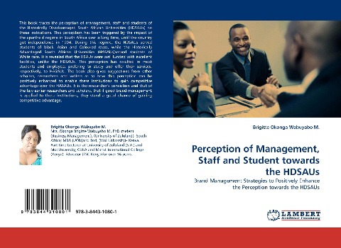 Perception of Management, Staff and Student towards the HDSAUs: Brand Management Strategies to Positively Enhance the Perception towards the HDSAUs