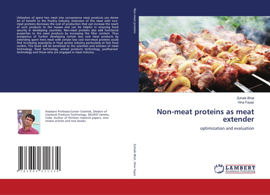 Non-meat proteins as meat extender: optimization and evaluation