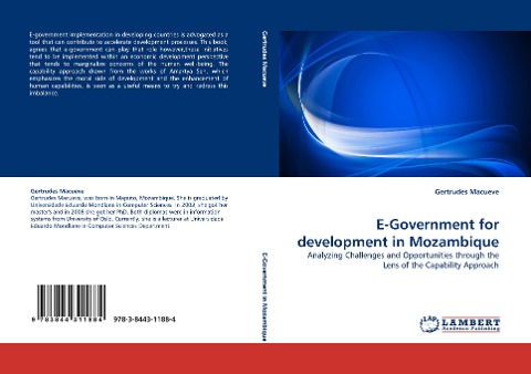 E-Government for development in Mozambique: Analyzing Challenges and Opportunities through the Lens of the Capability Approach