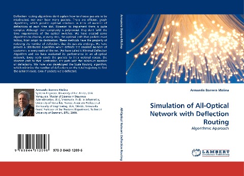 Simulation of All-Optical Network with Deflection Routing: Algorithmic Approach