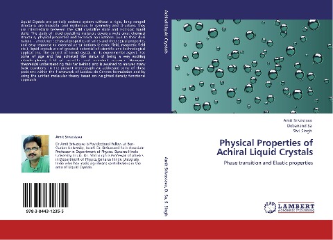 Physical Properties of Achiral Liquid Crystals: Phase transition and Elastic properties